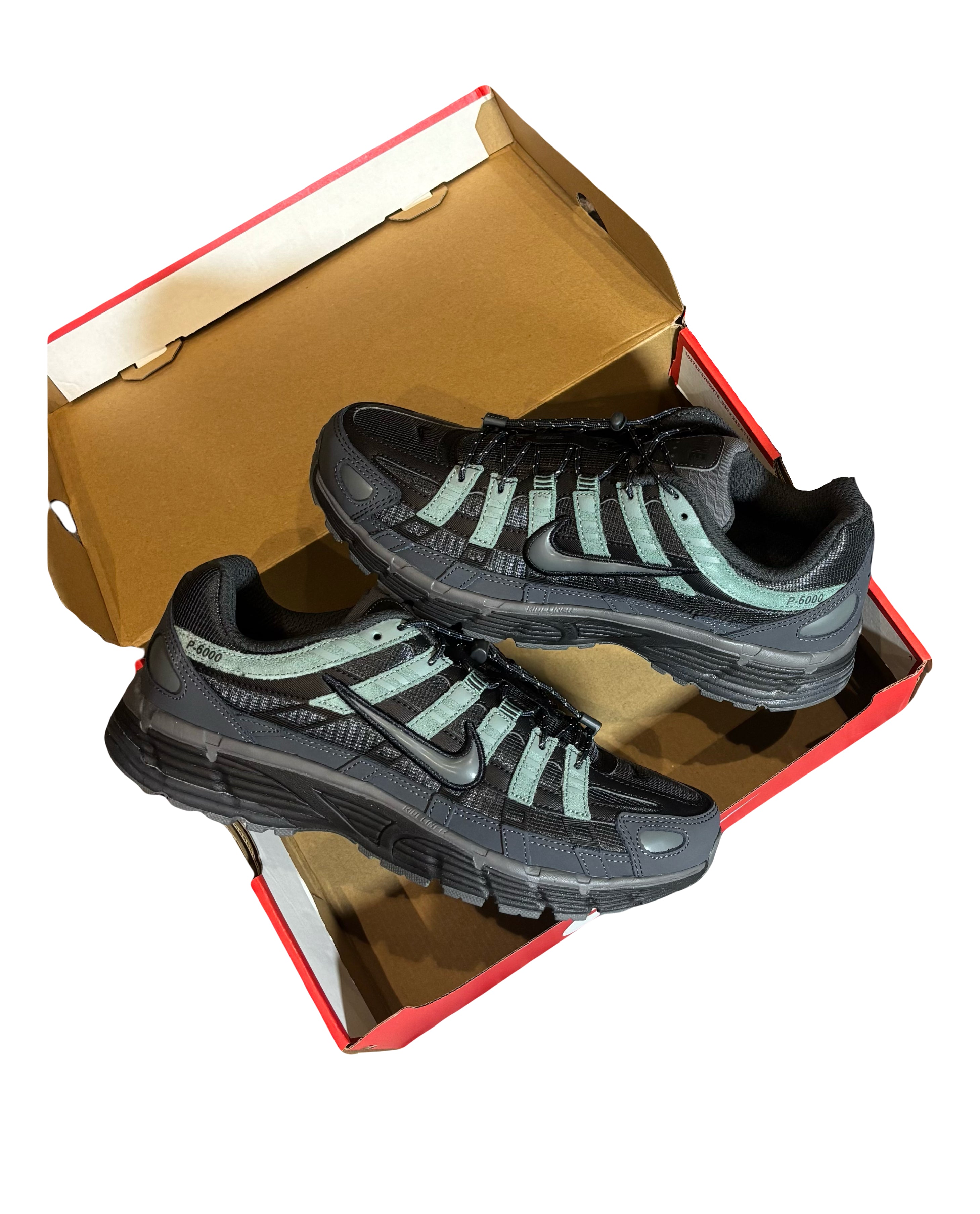 Nike P-6000 Anthracite Clay Green